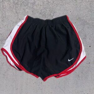 Vintage Red/White/Black Nike Tempo Shorts